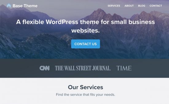 Base WordPress Theme
