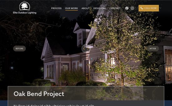 Elite Outdoor Lighting Project Page